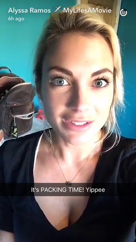 my life a travel movie snapchat
