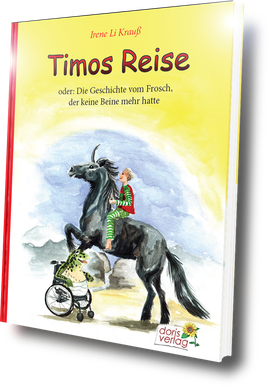 Timos Reise Junge Einhorn Frosch Rollstuhl