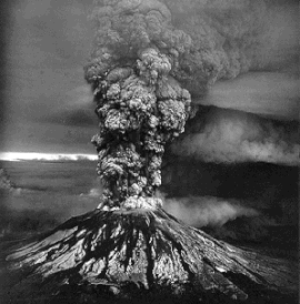 éruption du Mont Saint Helens (Etats-Unis, 1980)