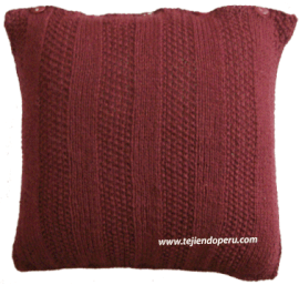 almohadones o cojines en dos agujas - knitted pillows