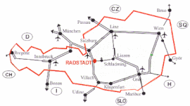 Motorradtouren, Salzburg, Radstadt