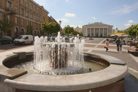 Vilnius. Rotušės fontanas 2010m. Nuotr. Gintaro Burbos / The City Hall square fountain. 2010. Photo by Gintaras Burba