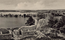 Trakų pilies griuvėsiai / The Trakai castle rubble