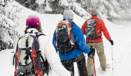 Snowshoe ride