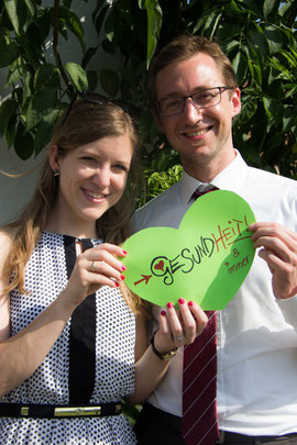 Eva und Reini, die Frischvermählten