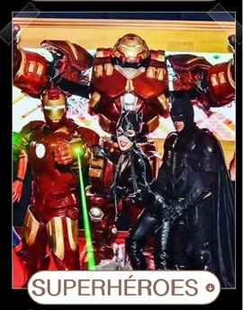 pasacalles super heroes