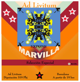 Ad Livitum 2010 - Etiqueta para Cava (frontal)