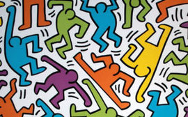 Keith Haring, Il murale di Milwaukee, 1983