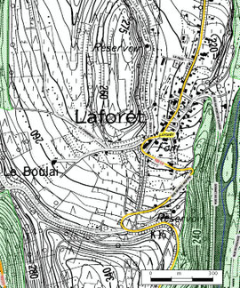 Relief de Laforêt