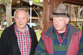 Wolfgang Seidl (li) und Reinhard Kollmer - unsere beiden 2. Vorsitzenden