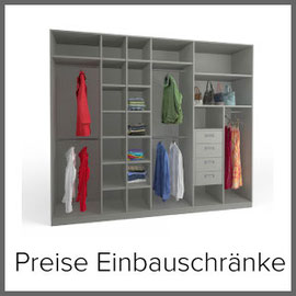 Preise für Einbauschränke