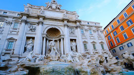 イタリア　ローマ　トレビの泉