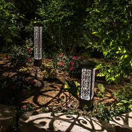 InVista Lighting Design can include low-voltage bollards in your lighting scenes as unique focal points.