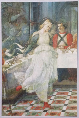 Prato - Danse de Salomé (détail - Fra' Lippi)