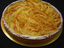 Recette de la Tarte Normande aux pommes 
