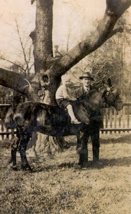 John O'Rourke, with a glimpse of the Hall behind