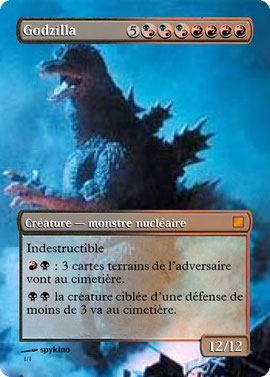Fun Cards Magic Godzilla