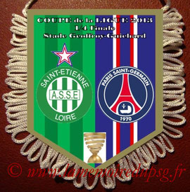 Fanion  Saint Etienne-PSG  2012-13