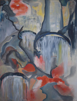 Kommunikation (160 x 120, Acryl auf Leinwand)