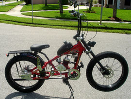 PEDALCHOPPER EDITION: 24" inch Front & Rear Wheel "KITS", 3 speed transmission, Engine Performance Upgrades, etc.