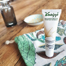 Kneipp Regeneration Augencreme Naturkosmetik Augenpflege Skincare Blog Beautyblog Healthlove