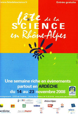 Affiche Fête de la science