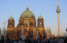 Berliner Dom u.Fernseetrum : Foto.jin