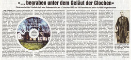 Wetterauer Zeitung vom 22. November 2007