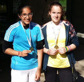 Girls 14U Winners Rita & Anna