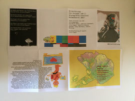 Collage aus verschiedenen Bildern und Texten