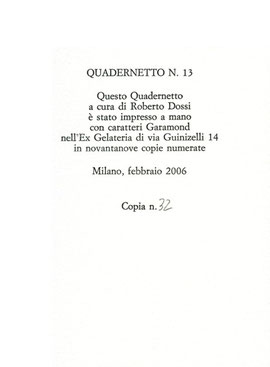 colophon numerato