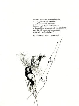 pagina tipografica con intervento originale dell'autore