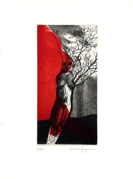 incisione originale di Luciano Ragozzino (misura lastra 175x85 mm)