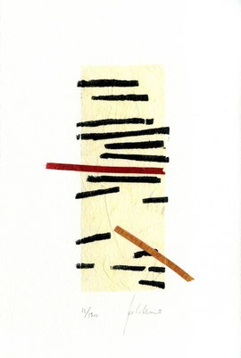 xilografia-monotipo originale di Paolo Cabrini (misura 120x60 mm circa)