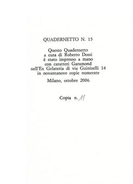 colophon numerato