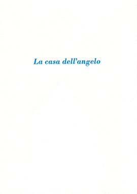 copertina a fascia con stampa a secco e in azzurro
