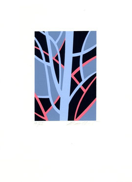 serigrafia originale di Manuela Bertoli (misura 130x90 mm)