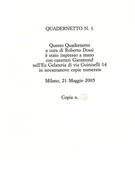 colophon numerato