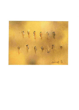 opera originale dell'artista, che ha firmato e apposto il suo sigillo a punzone (misura 145x200 mm)