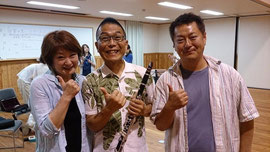 後輩と昔の教え子と再会！！