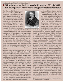 Bild: Wünschendorf Erzgebirge Krutsch Chronik 2008