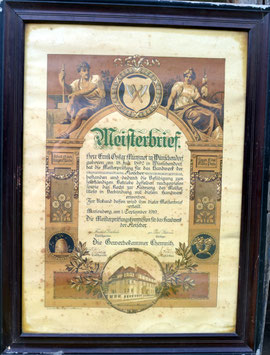 Bild: Wünschendorf Erzgebirge Münzner 1919