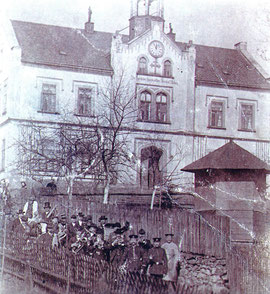 Bild: Blaskapelle Wünschendorf 1890