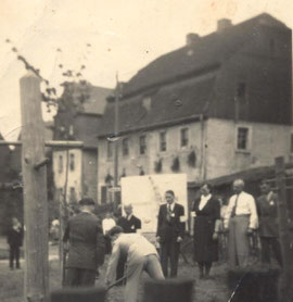 Bild: Wünschendorf Erzgebirge Armenhaus1952