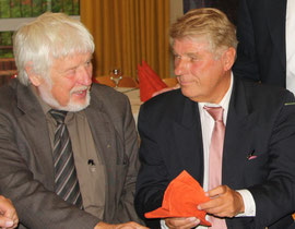 Die Kreisvorsitzenden Hans-Volker Feldmann (Otterndorf) und Albrecht Harten (Cuxhaven)