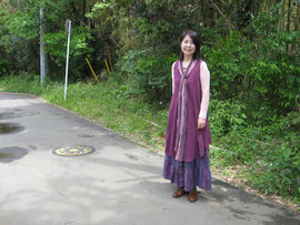 そばには竹林もあって、山羊が放牧されているところもあるそうです。