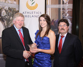 Emily Rogers St Peters Athletics Ireland Star Award for 2010, Emily was also the recipient of the 2010 Leinster Star Award