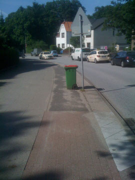 Niendorfer Straße in Lokstedt an einem anderen Tag