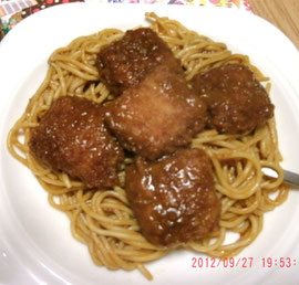 とんかつは冷凍のやつw
