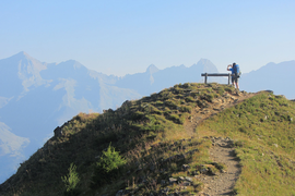 Berggipfel Wanderin Bank Supervision Coaching Doris Lettner 4341 Arbing